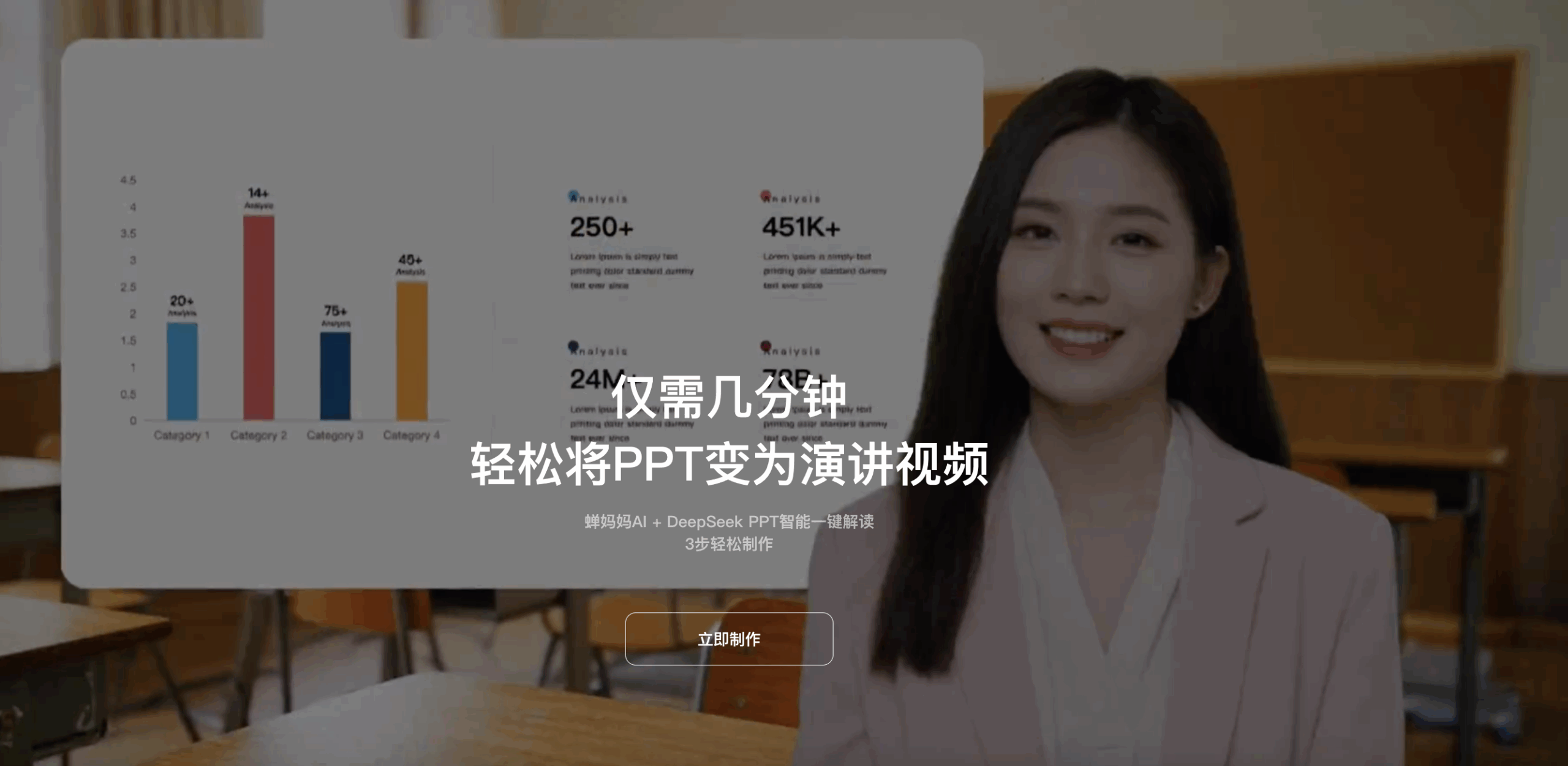 PPT怎么一键转换成数字人讲解视频?3步轻松搞定! - 蝉镜AI智库